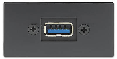 Extron One USB-A 3.2 Female to USB 3.2 Type-B Female on Pigtail product image