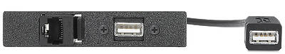 Extron One USB-A F-to-F Pigtail, One RJ-45 F-to-F Barrel product image