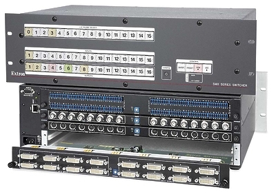 Matrix switch frames are the foundation components for building custom matrix switchers.Components