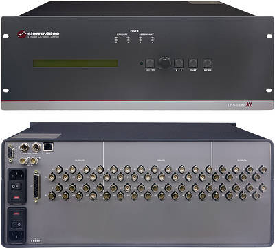 Composite video matrix switchers and routers.Components