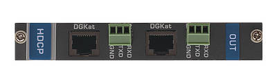 Kramer's range of DGKat equipment for transmitting AV signals over twisted pair cables.Components