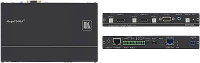 HDBaseT is the industry standard for transmitting Video, Audio and Control sugnals over twisted pair category cables