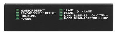 To distribute digital computer graphics and video over lengths measured in kilometres using fibre optic cables.Components