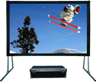 Sapphire Rapid Fold Rear Projection Projection Screen