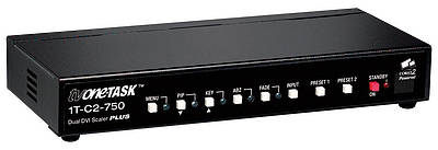 Seamless Switchers/Scalers convert all inputs to common format and allow virtually instantanious switching between inputs.Components
