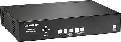 Presentation Switchers allow you to use multiple analogue and digital inputs and output a scaled signal to your display. They feature switching effects or seamless switching to make for a smooth presentation.Components