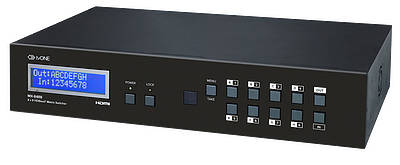 HDMI (High Definition Multimedia Interface) matrix switchers and routers.Components