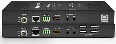 HDBaseT is the industry standard for transmitting Video, Audio and Control sugnals over twisted pair category cables