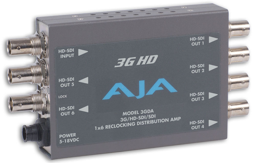 Datavideo 2 Input/6 Output 3G HD/SD-SDI Distribution Amplifier Datavideo 2 Input/6 Output 3G HD/SD-SDI Distribution Amplifier