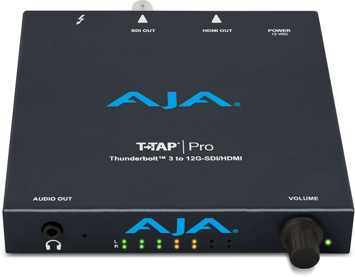AJA TTap Pro 11*2 Thunderbolt 3 to 12G SDI/HDMI 2.0 interface