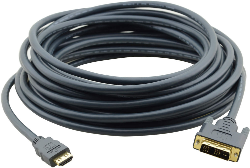 Kramer CHM/DM6 1.80m HDMI TO DVID Single Link Cable (MM)