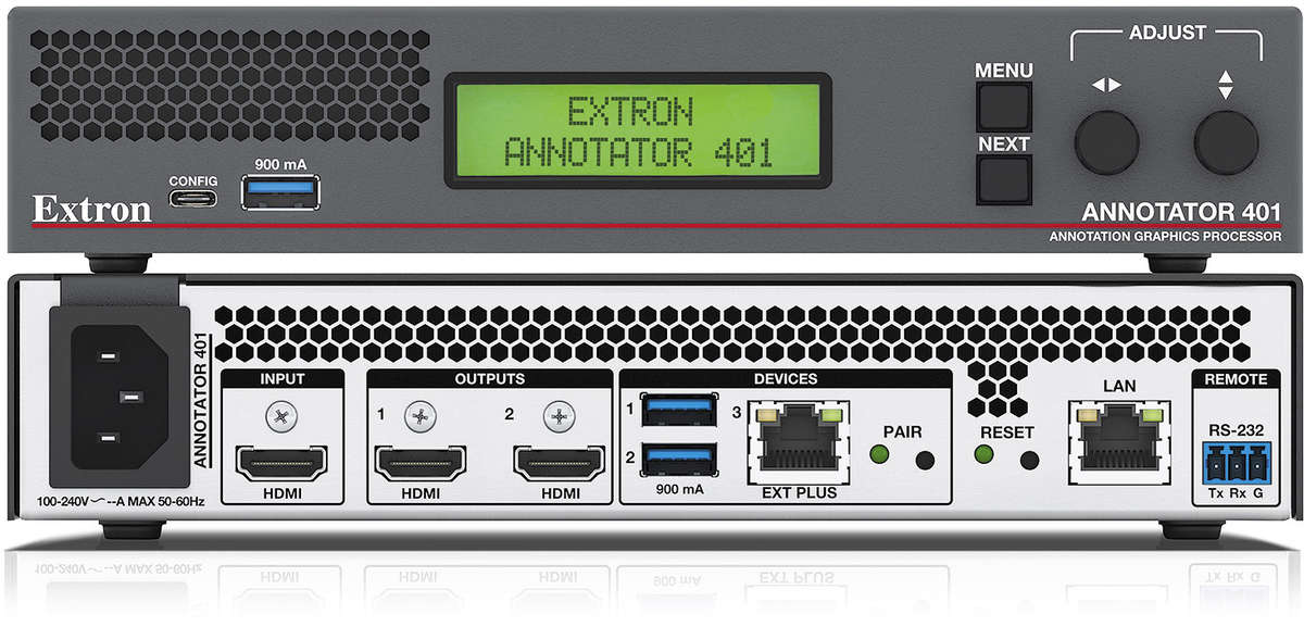 Extron Annotator 401 4K/60 444 HDMI Annotation Processor with USB