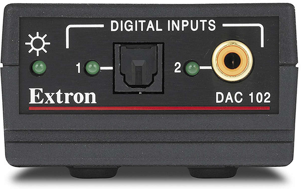 Extron DAC 102 Two Channel Digital to Analogue Audio Converter