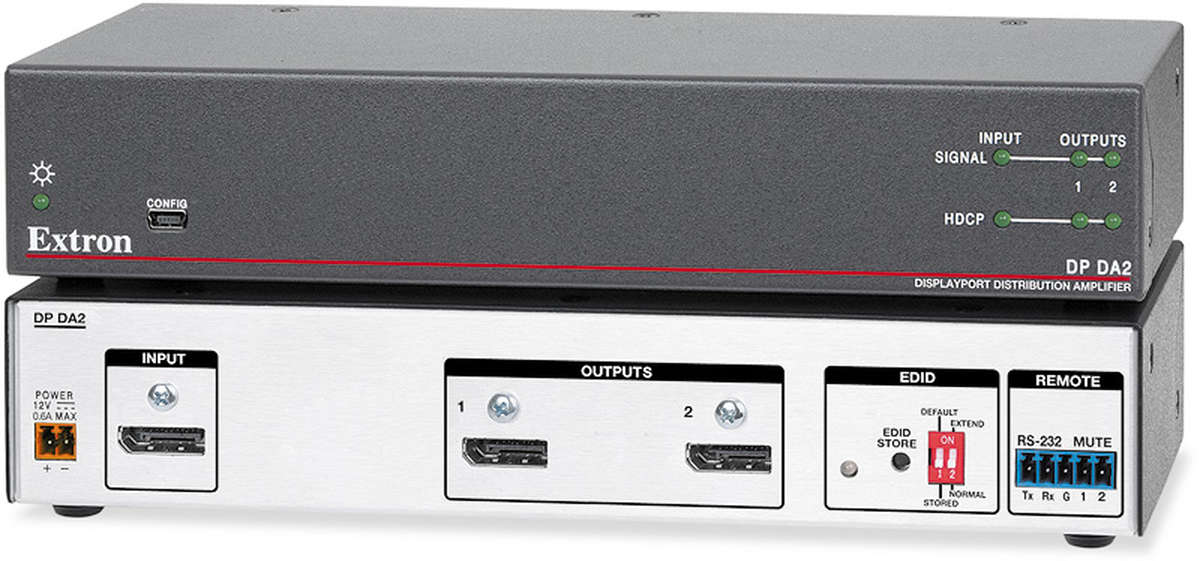 Extron DP DA2 12 Output DisplayPort Distribution Amplifier with EDID