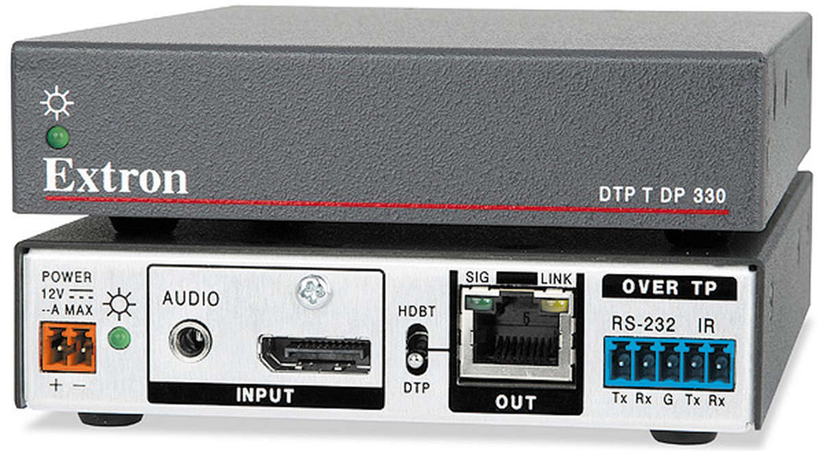 Extron DTP T DP 4K 330 11 Long Distance DisplayPort Twisted Pair
