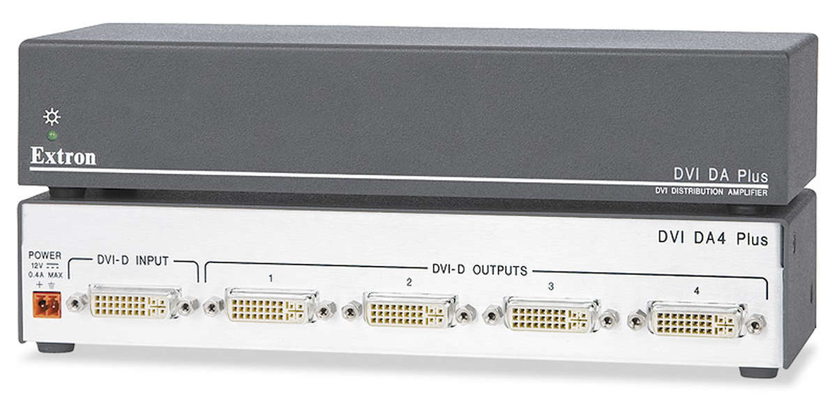 Extron DVI DA4 Plus 14 Single link DVI Distribution Amplifier with