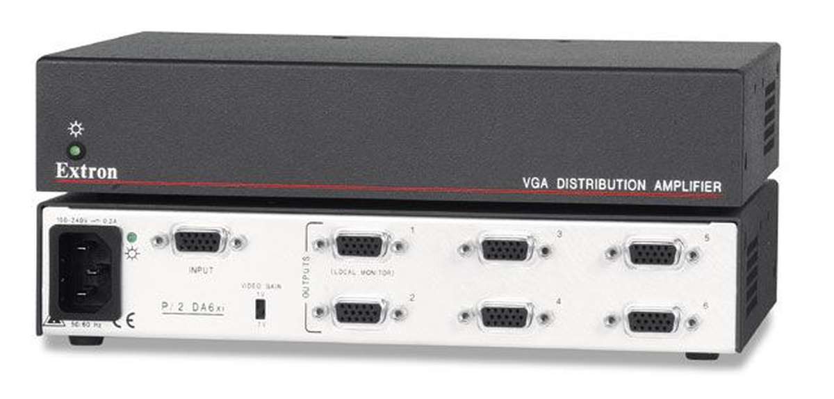 Extron P/2 DA6xi 16 VGAQXGA Distribution Amplifier