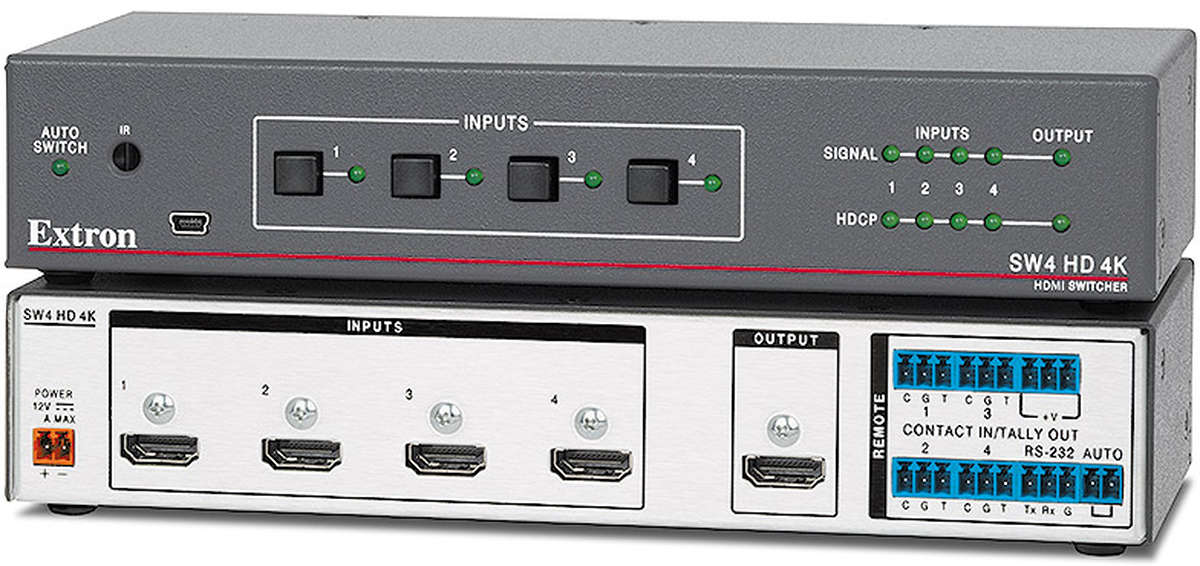 Extron SW4 HD 4K 41 4K HDMI Switcher