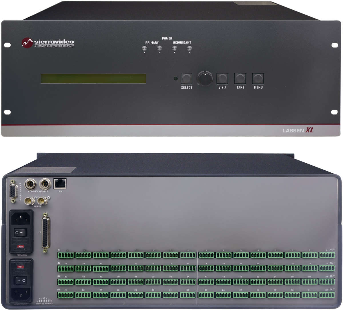 Kramer 3232SRXL 32x32 Lassen 32x32 Analog Balanced Stereo Audio