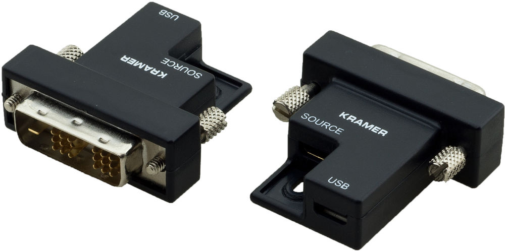 Kramer AD-AOCD/XL/TR - DVI Transmission and Receiver Adapter Set for