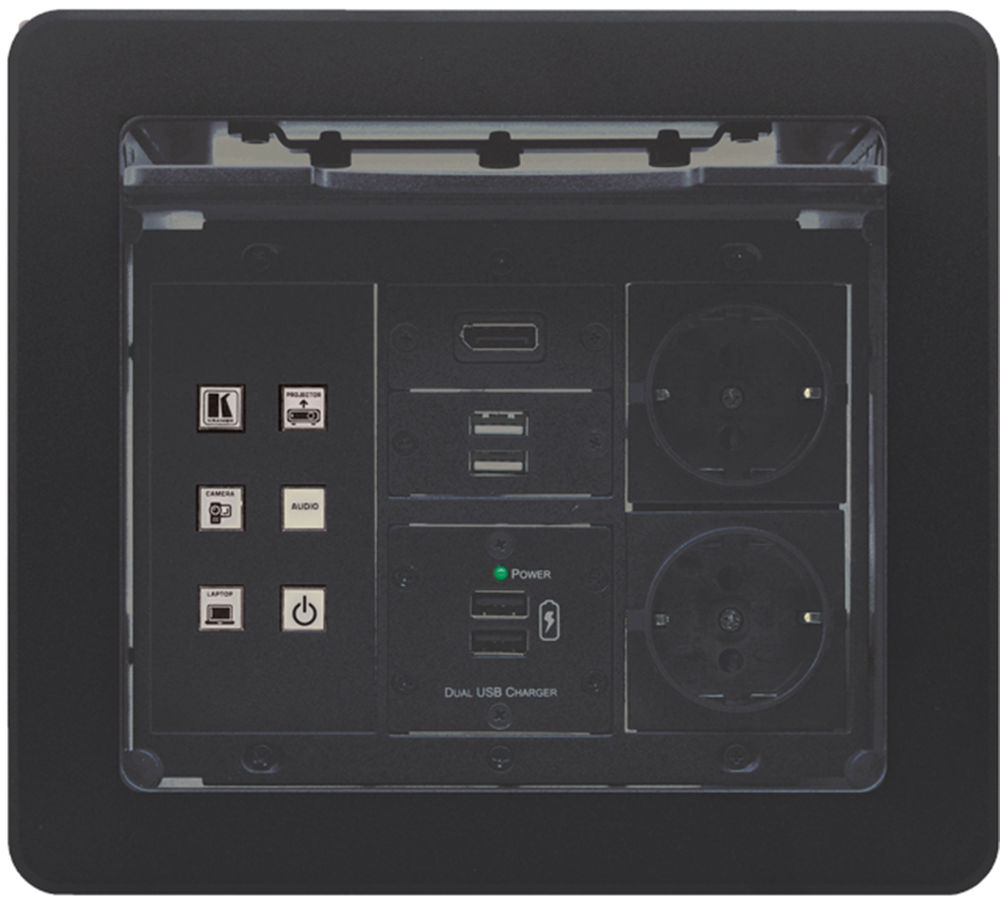 Kramer TBUS-1N - Table Mount Modular Multi-Connection Solution ...