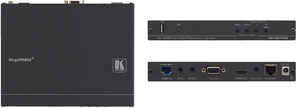 TP-582T Kramer 2x1 HDMI Plus Bidirectional RS-232/ Ethernet And IR Over Twisted