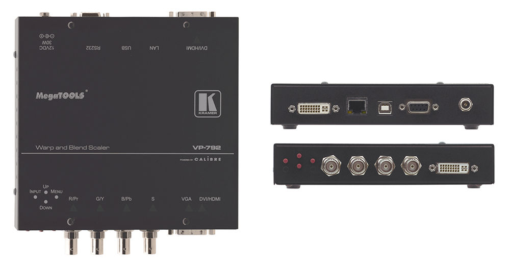 Kramer VP792 MultiFormat to DVI/HDMI Digital HQV Scaler with