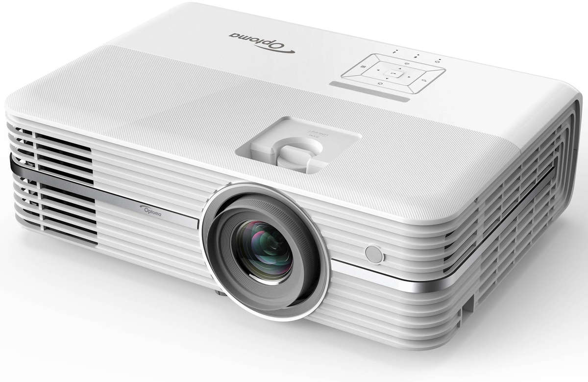 Optoma UHD380X projector throw chart and tables from Ivojo Multimedia Ltd.