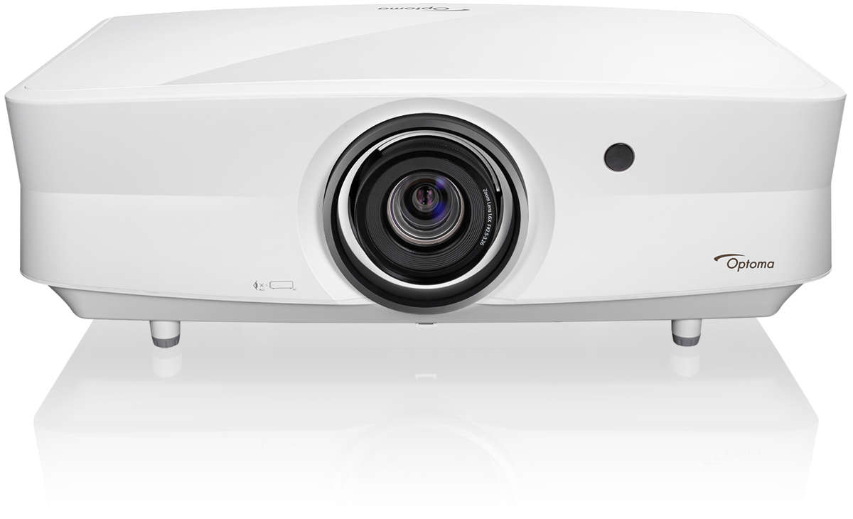 Optoma UHZ65LV projector throw chart and tables from Ivojo Multimedia Ltd.