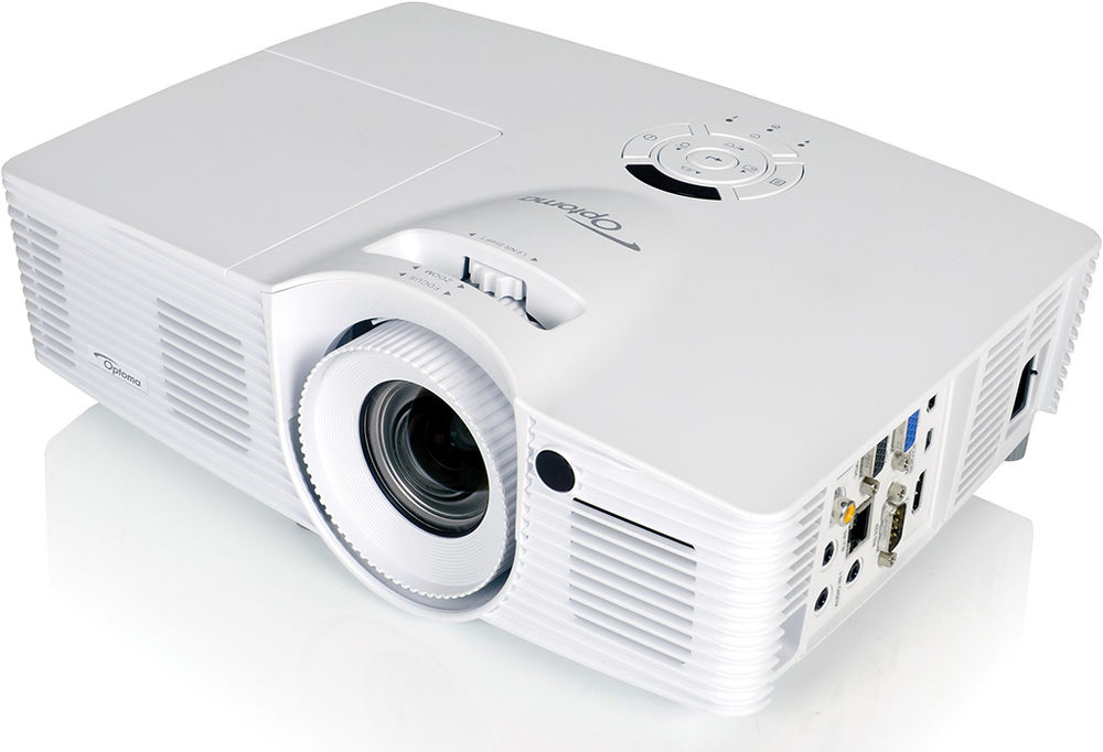 Optoma W416 projector throw chart and tables from Ivojo Multimedia Ltd.