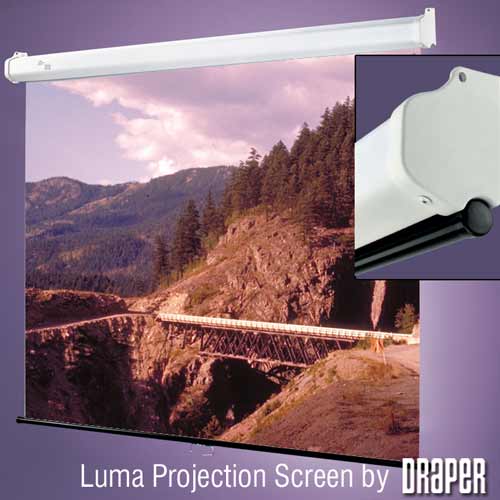 Draper Luma 207009 Draper Matt White XT1000E Manual Pulldown Projector