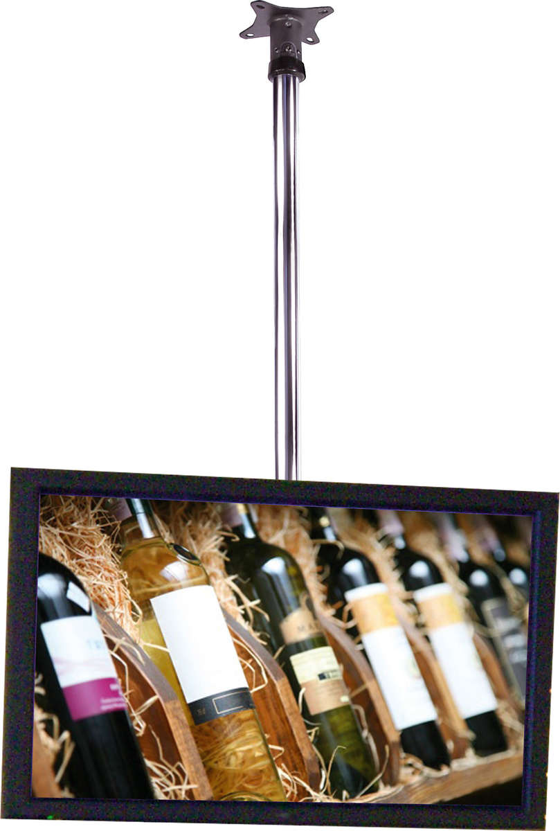 Unicol Kp130cb Monitor Tv Ceiling Mount Kit With 3 Metre Column