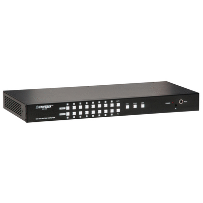 DVI (Digital Video Interface) matrix switchers and routers for single and dual link. Components